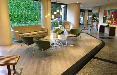 Apartamento mobiliado para locação, 57m² - 1 suíte, 1 vaga de garagem - r$ 2.677,00 - vila andrade,