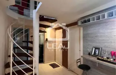 Cobertura duplex de 70m² com 3 dormitórios, terraço e 01 vaga de garagem à venda no valor de r$ 415