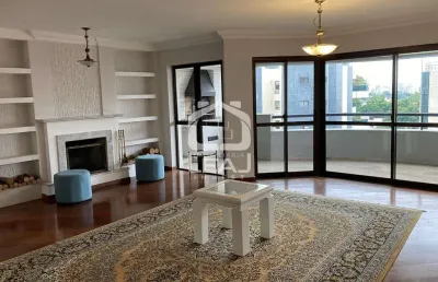 Apartamento semimobiliado para locação, 220 m², 4 suítes, 4 vagas por r$10.500,00 (pacote), paraíso