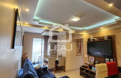 Apartamento semi mobiliado para locação, 73m², vila das belezas, 3 dormitórios, 1 vaga - r$ 3.980,0