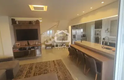 Cobertura duplex (porteira fechada) para venda, parque rebouças/morumbi, 263 m², 4 suítes e 3 vagas