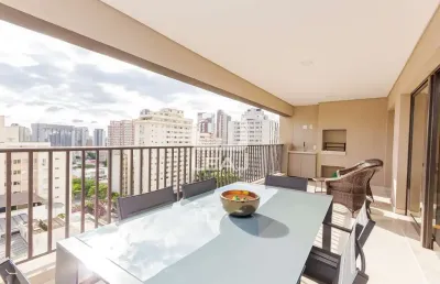 More em frente ao parque ibirapuera, maravilhoso apartamento à venda, 163m², 3 suítes, 2 vagas, laz