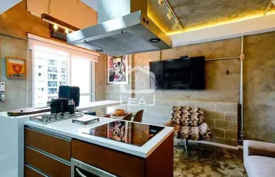 Apartamento mobiliado à venda, 50m², vila andrade, 1 suíte, 1 vaga - r$ 540.000,00 - são paulo, sp