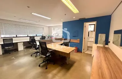 Conjunto comercial mobiliado  para venda e  locação, vila olímpia - são paulo, sp
