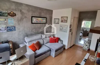Apartamento à venda, 49m², jardim catanduva, 2 dormitórios, 1 vaga, r$ 260.000,00 - são paulo, sp