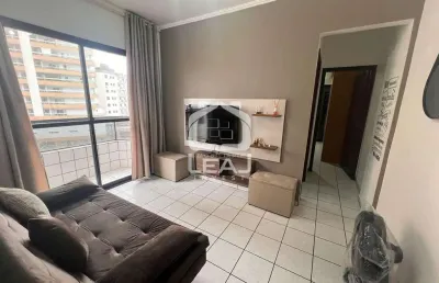 Apartamento para venda mobiliado, praia grande - vila caiçara, r$ 255.000,00 - são paulo, sp