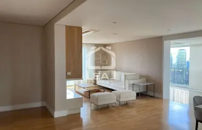 Apartamento semimobiliado para locação, parque cidade jardim, 236 m², 2 suítes, 4 vagas por r$56,31