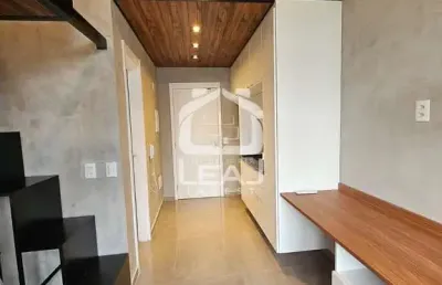 Studio mobiliado para locação, 24m², jardim das acácias - r$ 3.150,00 (pacote) - são paulo, sp