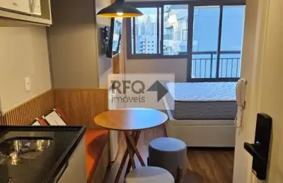 Studio de luxo no paraíso: 1 quarto, 1 sala, 1 banheiro, 21,00 m² de área. aproveite essa oportunidade em são paulo-sp!