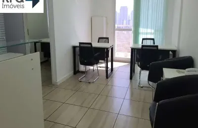 Excelente sala comercial mobiliada em um dos melhores empreendimentos no ipiranga. ultimo andar!!