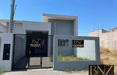 Casa nova com 3 quartos à venda no jardim petrópolis