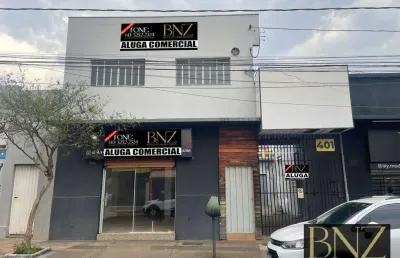 Sala comercial sobreloja para locação no centro da cidade
