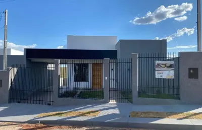 Casa nova a venda no bairro jardim ana ligia em mandaguaçu.