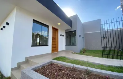 Casa nova a venda no bairro jardim ana ligia em mandaguaçu.