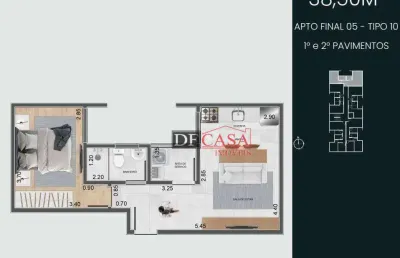Apartamento com 1 quarto à venda na Rua Maestro José Tescari, 51, Vila Granada, São Paulo