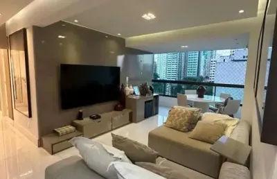 Apartamento para venda em salvador, caminho das árvores, 3 dormitórios, 1 suíte, 3 banheiros, 2 vagas