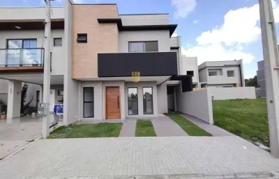 Lindo sobrado novo em são josé dos pinhais - bairro costeira
