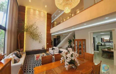Casa com 4 dormitórios/suítes à venda, 550 m² - condomínio ipê amarelo - ribeirão preto/sp