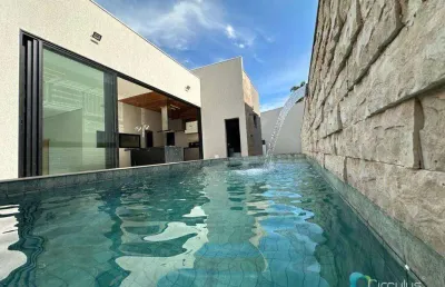 Casa com 4 dormitórios/ suítes, sendo 1 master à venda, 352 m² - alphaville - ribeirão preto/sp