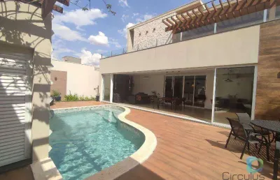 Casa com 3 dormitórios, 438 m² - venda por r$ 3.900.000,00 ou aluguel por r$ 19.319,00/mês - alphaville - ribeirão preto/sp