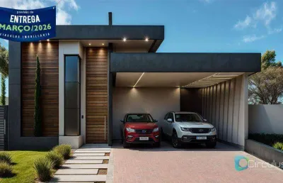 Casa com 3 dormitórios/suítes à venda, 170 m² por r$ 1.300.000 - condomínio residencial portal da mata - ribeirão preto/sp