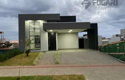 Casa em condomínio fechado com 3 quartos à venda na Rua Nelson Brunelli, 2735, Parque Tauá, Londrina