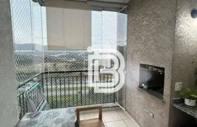 Apartamento flex ii 02 dorm suíte 66m² jd florida jundiaí sp