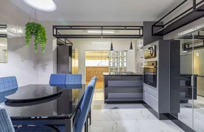 Sobrado com 3 dormitórios, 290 m² - venda por r$ 1.200.000,00 - vila palmares - santo andré/sp