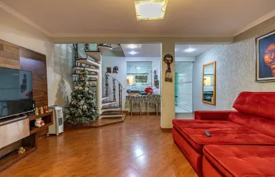 Sobrado à venda, 3 quartos, 2 vagas, vila floresta - santo andré/sp