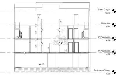 Cobertura com 3 dormitórios à venda, 178 m² por r$ 1.050.000 - campestre - santo andré/sp