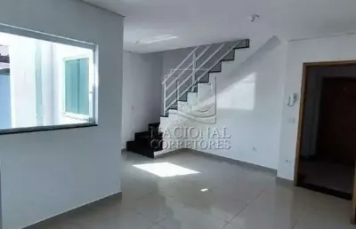 Cobertura com 2 dormitórios, 1 suíte à venda, 98 m² por r$ 511.000,00 - parque oratório - santo andré/sp