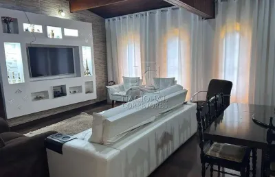 Casa à venda, 3 quartos, 1 suíte, 3 vagas, vila humaitá - santo andré/sp