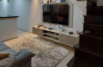 Cobertura sem condomínio à venda, 2 quartos, 1 suíte, 2 vagas, vila lucinda - santo andré/sp