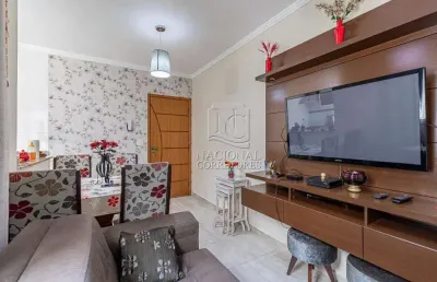 Oportunidade de apartamento mobiliado, 2 dormitorios, no jardim santo antonio, santo andre