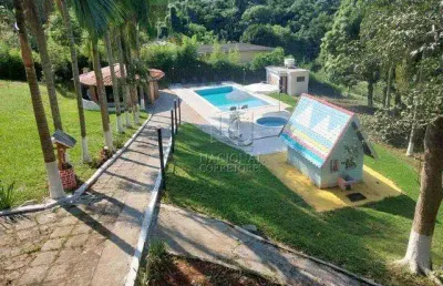 Chácara com 5 dormitórios à venda, 7200 m² - jardim santa helena - igaratá/sp