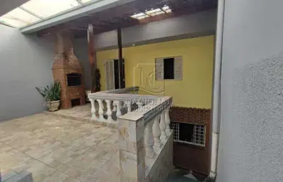Casa com 4 dormitórios à venda, 191 m² - jardim las vegas - santo andré/sp
