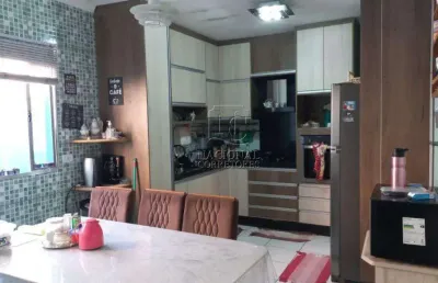 Casa à venda, 134 m² por r$ 430.000,00 - jardim ana maria - santo andré/sp