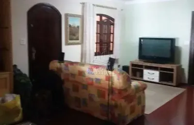 Casa com 4 dormitórios à venda, 384 m² - parque novo oratório - santo andré/sp