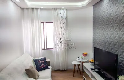 Apartamento com 3 dormitórios à venda, 72 m² por r$ 426.000,00 - vila scarpelli - santo andré/sp