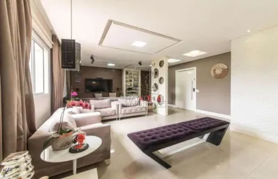 Apartamento com 3 dormitórios à venda, 186 m² por r$ 2.150.000,00 - santa paula - são caetano do sul/sp