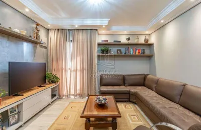 Apartamento com 3 dormitórios à venda, 89 m² - parque jaçatuba - santo andré/sp