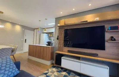 Apartamento com 3 dormitórios à venda, 87 m² por r$ 990.000,00 - jardim são caetano - são caetano do sul/sp