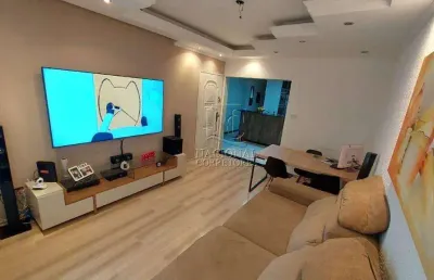 Apartamento com 3 dormitórios à venda, 78 m² por r$ 430.000,00 - vila pires - santo andré/sp