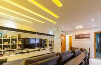 Apartamento à venda, 126 m² - vila scarpelli - santo andré/sp