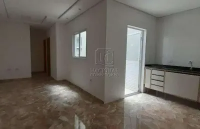 Apartamento com 2 dormitórios à venda, 53 m² por r$ 375.000,00 - vila linda - santo andré/sp