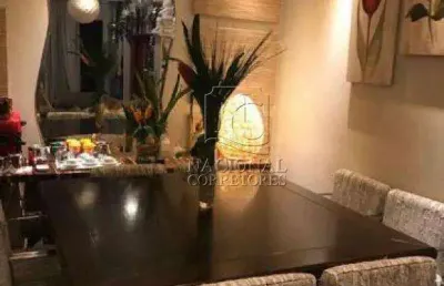 Apartamento com 3 dormitórios à venda, 150 m² - vila valparaíso - santo andré/sp
