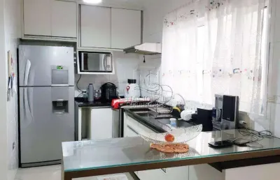 Apartamento com 3 dormitórios à venda, 92 m² - jardim ana maria - santo andré/sp