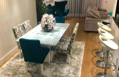 Apartamento duplex com 2 dormitórios à venda, 170 m² por r$ 1.700.000,00 - jardim - santo andré/sp