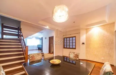 Sobrado com 3 dormitórios, 340 m² - vila scarpelli - santo andré/sp