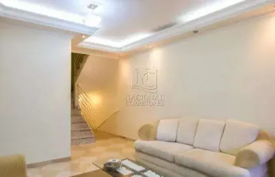 Sobrado com 3 dormitórios, 170 m² - venda por r$ 750.000,00 ou aluguel por r$ 6.550,01/mês - vila valparaíso - santo andré/sp